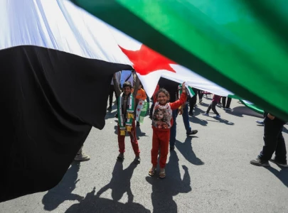 syrians mark uprising anniversary syrians mark uprising anniversary
