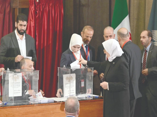 syria selects members of first post assad parliament