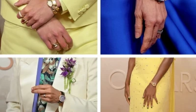 a round up of the best watches from the 2025 oscars