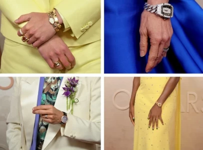 a round up of the best watches from the 2025 oscars