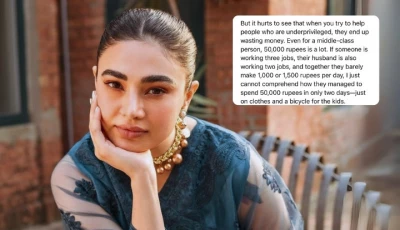 saheefa jabbar khattak in hot water for publicy shaming house help s spending choices