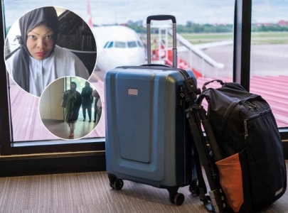 american woman refuses to board flight back home after 19 year old pakistani betrayed her