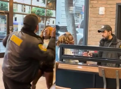 taco bell security guard caught on video slapping female customer in shocking incident taco bell security guard caught on video slapping female customer in shocking incident