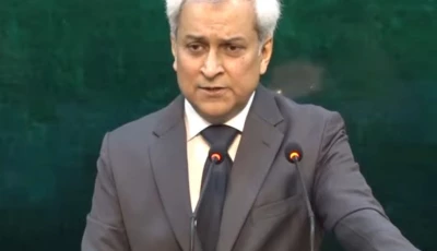 foreign ministry spokesperson tahir anbrabi speaks at a press briefing on may 22 2026 screengrab