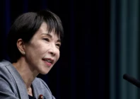 sanae takaichi japan s prime minister speaks during a press conference at the prime minister s office in tokyo source reuters