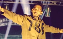 flag waving act puts talha anjum at centre of online storm flag waving act puts talha anjum at centre of online storm