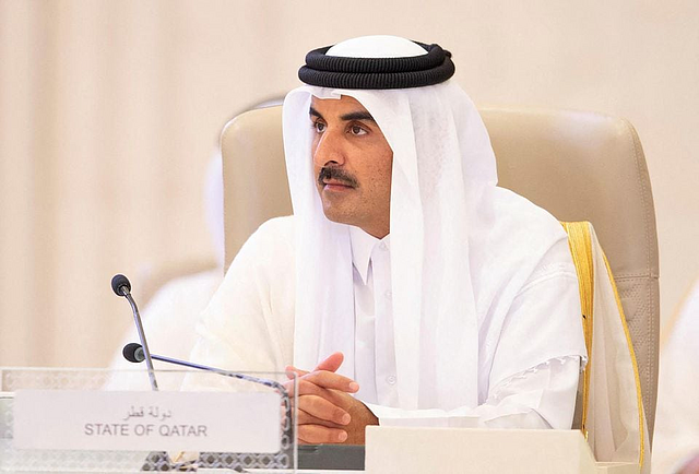 qatar s emir sheikh tamim bin hamad al thani attends the arab league summit in jeddah saudi arabia may 19 2023 photo reuters