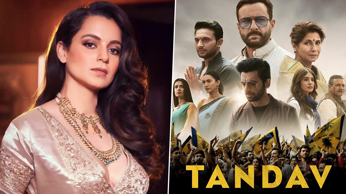 Kangana defends tweet as 'Tandav' creators issue apology - Vimarsana News