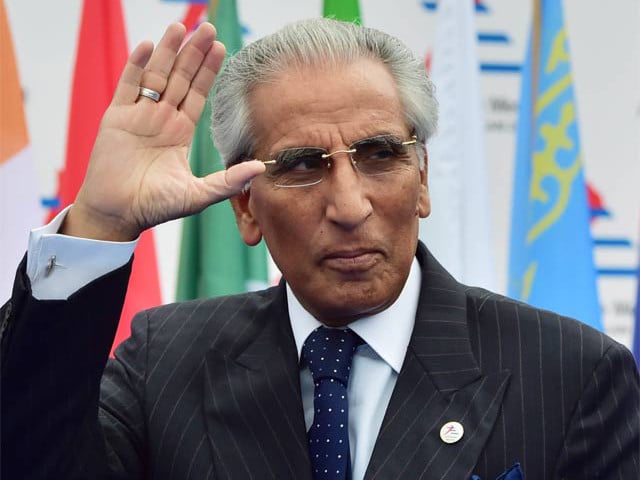 syed tariq fatemi is a retired diplomat and has long association with pakistan muslim league nawaz pml n photo file