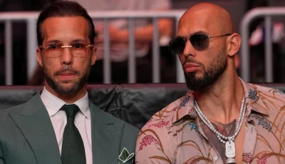 andrew tate and tristan tate arrive to attend ufc 327 at kaseya center miami us april 11 2026 photo reuters