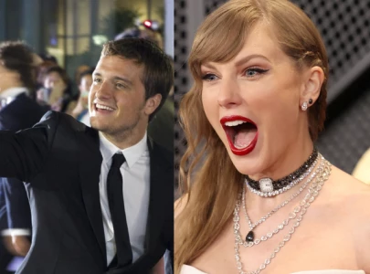 josh hutcherson attends taylor swift s eras tour in new orleans