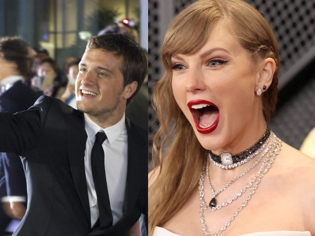 josh hutcherson attends taylor swift s eras tour in new orleans