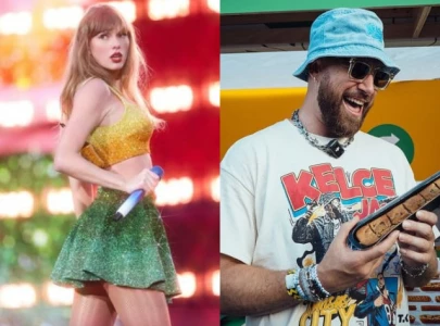 travis kelce bonds with julia roberts at taylor swift s final eras tour show in dublin