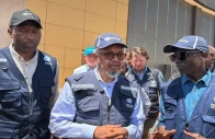 world health organisation who director general tedros adhanom ghebreyesus arrives in bunia in the eastern democratic republic of the congo on may 30 2026 photo afp