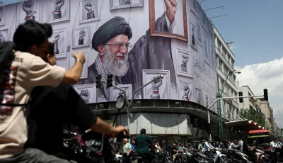 people ride motorcycles near a billboard featuring an image of the late supreme leader of iran ayatollah ali khamenei in tehran iran on may 6 2026 photo reuters people ride motorcycles near a billboard featuring an image of the late supreme leader of iran ayatollah ali khamenei in tehran iran on may 6 2026 photo reuters