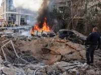emergency personnel respond at a site following iranian missile barrages in tel aviv photo reuters