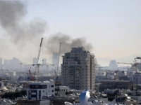 smoke rises following iranian missile barrages in tel aviv photo reuters