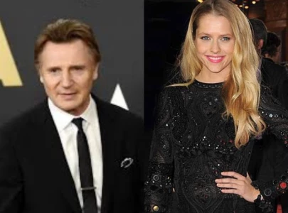 teresa palmer and liam neeson set to star in a new dark comedy 4 kids walk into a bank