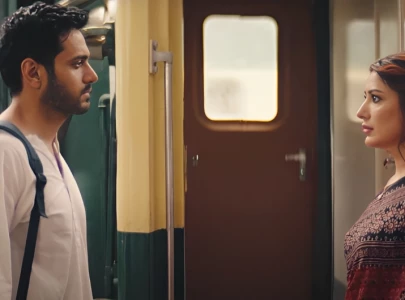 wahaj ali mehwish hayat come together for teri meri kahaniyaan