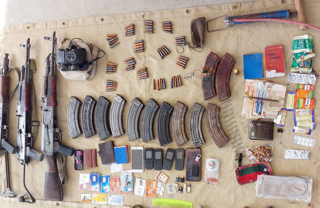 according to inter services public relations a large cache of arms and ammunition was recovered in kech operation on friday august 11 2023 photo ispr according to inter services public relations a large cache of arms and ammunition was recovered in kech operation on friday august 11 2023 photo ispr