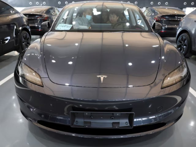 tesla launches upgraded model y in china to challenge rising competition