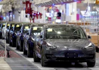 tesla china made model 3 vehicles are seen during a delivery event at its factory in shanghai china january 7 2020 reuters tesla china made model 3 vehicles are seen during a delivery event at its factory in shanghai china january 7 2020 reuters