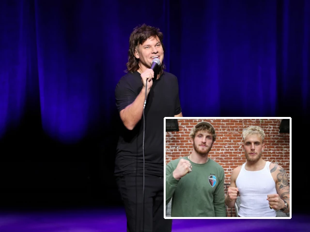 theo von blames jake and logan paul for fall at trump inauguration