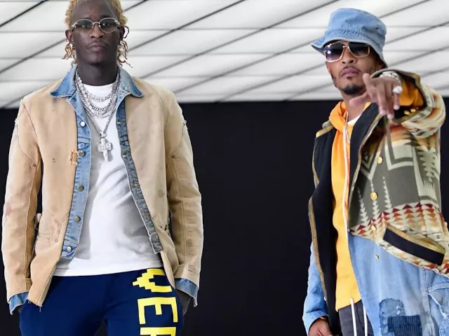 young thug links up with t i after jail release young thug links up with t i after jail release