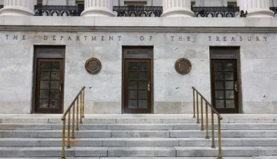 a picture of the the us treasury department file photo