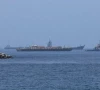 oil tankers and cargo ships in the contested waters of the strait of hormuz anadolu