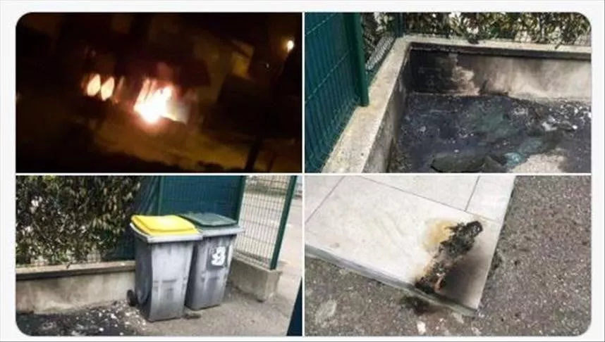 arson attack targets mosque in france arson attack targets mosque in france
