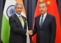 indian foreign minister subrahmanyam jaishankar and chinese counterpart wang yi on sidelines of sco summit in astana kazakhstan on july 4 2024 photo x drsjaishankar