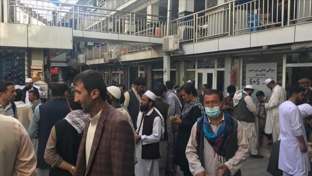 afghanistan s biggest currency exchange market reopens after taliban takeover afghanistan s biggest currency exchange market reopens after taliban takeover