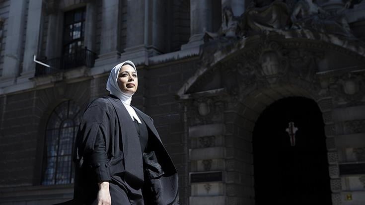 sultana tafadar the uk s first hijab wearing criminal barrister photo aa