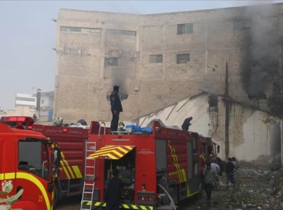 firefighters in karachi working against odds
