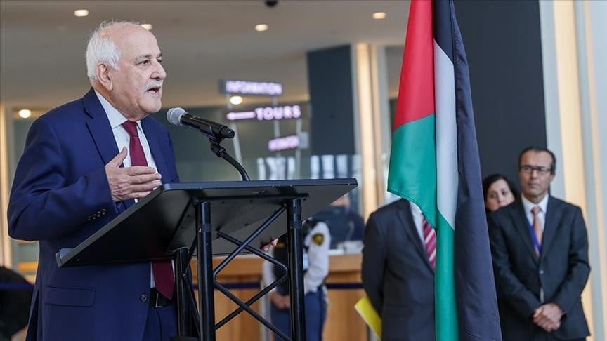 un palestinian envoy calls for immediate ceasefire to counter netanyahu s objectives