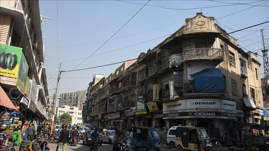 located in the karachi south district mohandas karamchand gandhi street commonly known as mohan road anadolu agency