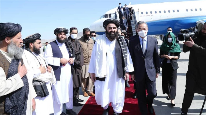 Photo of China’s top diplomat on maiden trip to Afghanistan