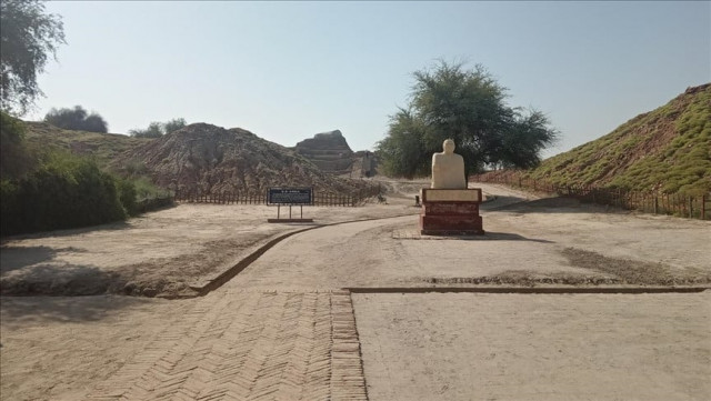 mohenjo daro site shows signs of recovery from devastating floods mohenjo daro site shows signs of recovery from devastating floods