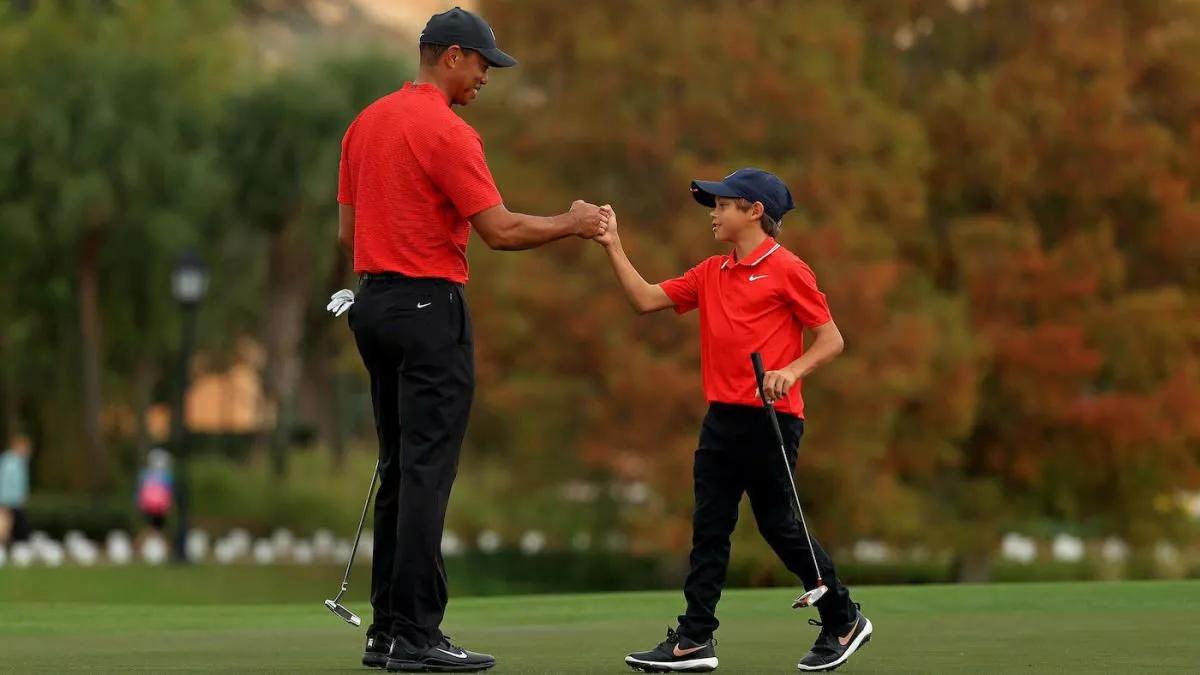 woods looking impressive ahead of pnc championship woods looking impressive ahead of pnc championship