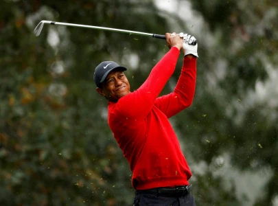 tiger plays 18 at augusta reports