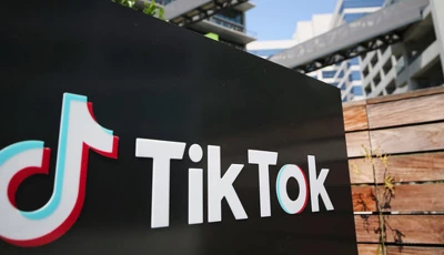 tiktok logo is displayed outside its office in culver city california photo afp
