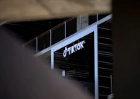 the logo of tiktok is displayed on the company offices in culver city california us april 2 2025 reuters