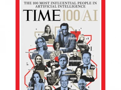 time names 100 most influential people in ai for 2026
