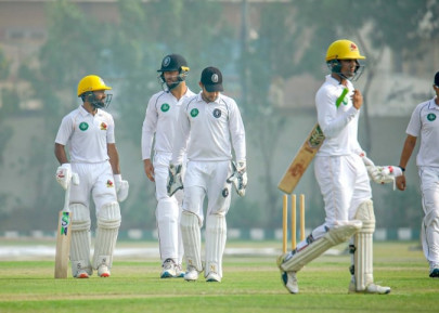 34 wickets fall on day one of seventh round quaid trophy fixtures
