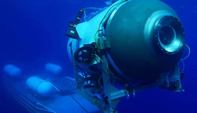 this undated image courtesy of oceangate expeditions shows their titan submersible launching from a platform safety failures by the oceangate company led to the deadly 2023 implosion of its titan submersible the us coast guard said in a final report published on august 5 photo afp