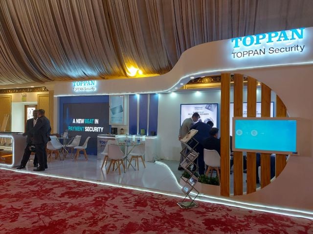 Toppan Security at the Future Banking summit and Expo. Photo Credit: Daniyal Khuhro