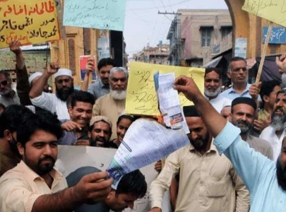 traders hold nationwide protests against tax hikes electricity price increases