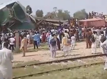 one killed several injured as shalimar express collides with freight train in nowshehro feroz one killed several injured as shalimar express collides with freight train in nowshehro feroz