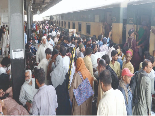 as eidul azha approaches passengers board trains at hyderabad railway station to meet their near and dear ones photo inp as eidul azha approaches passengers board trains at hyderabad railway station to meet their near and dear ones photo inp